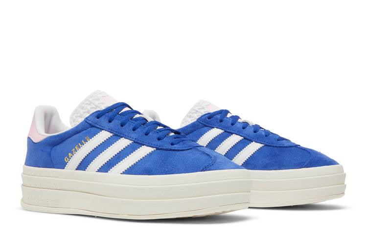 Adidas Gazelle Bold True Pink Semi Lucid Blue - HQ6894