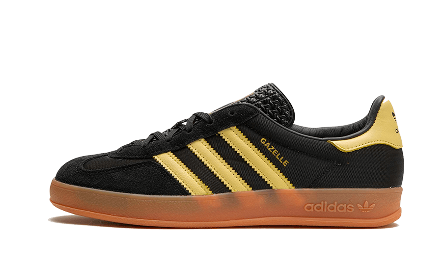 Adidas Adidas Gazelle Indoor Core Black Almost Yellow - IG4999