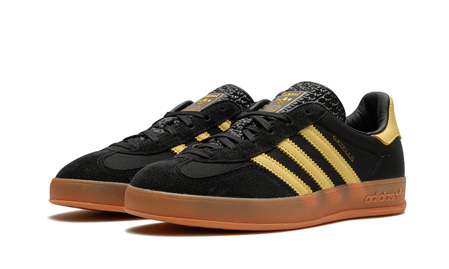 Adidas Adidas Gazelle Indoor Core Black Almost Yellow - IG4999