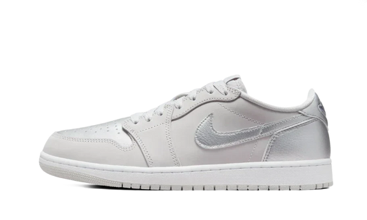 Air Jordan 1 Low OG Metallic Silver - CZ0790-002 / CZ0858-002