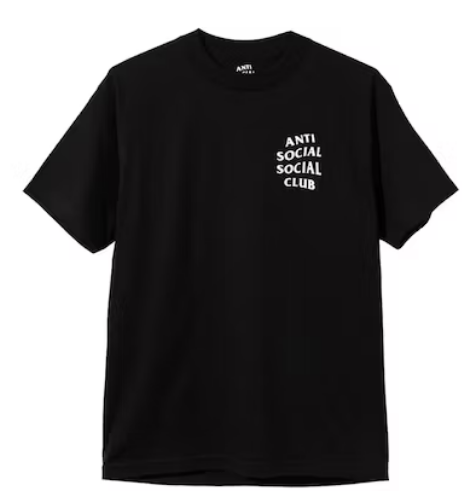 Anti Social Social Club Logo 2 Tee Black