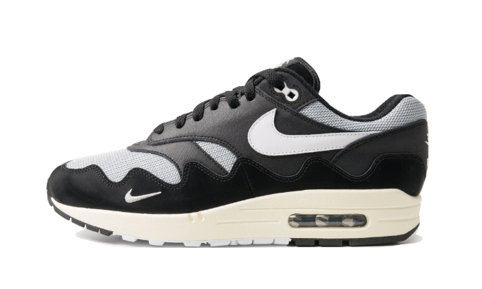 Nike Nike Air Max 1 Patta Black Grey (Special Box + Bracelet) - DQ0299-001