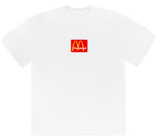 Travis Scott x McDonald's Sesame T-Shirt White