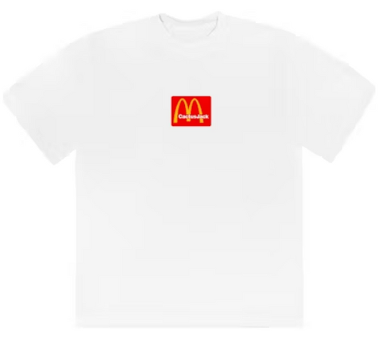 Travis Scott x McDonald's Sesame T-Shirt White