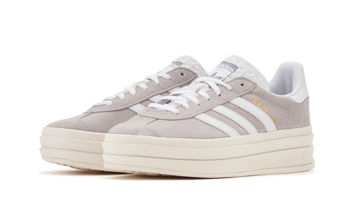 Adidas Adidas Gazelle Bold Grey White - HQ6893