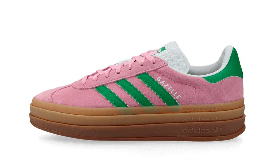 Adidas Adidas Gazelle Bold True Pink Green Cloud White - IE0420