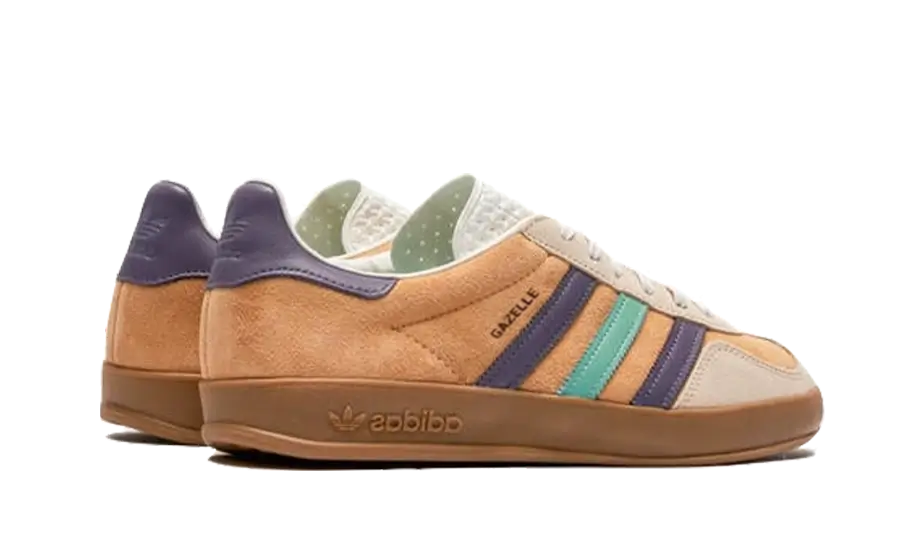 Adidas Adidas Gazelle Indoor Glow Orange Shadow Violet  - IG1636