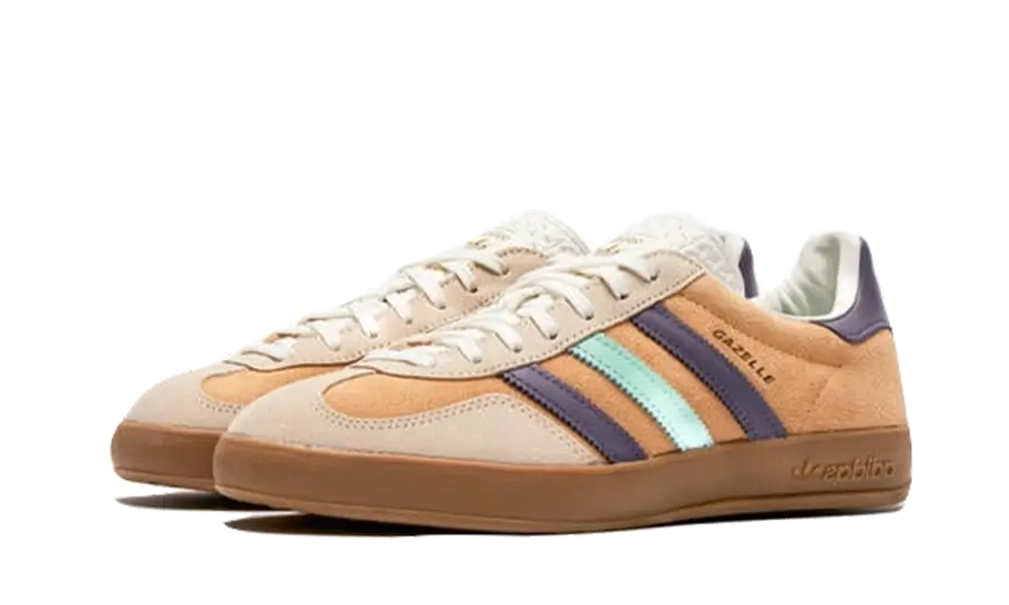 Adidas Adidas Gazelle Indoor Glow Orange Shadow Violet  - IG1636