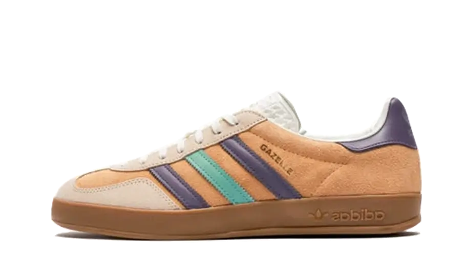 Adidas Adidas Gazelle Indoor Glow Orange Shadow Violet  - IG1636