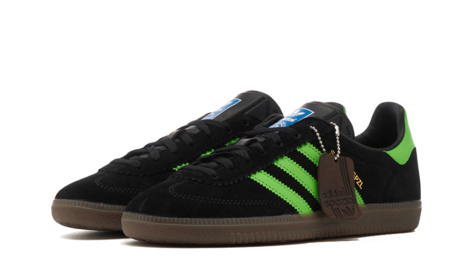 Adidas Adidas Samba Deco SPZL Core Black Lucid Lime - IF5738