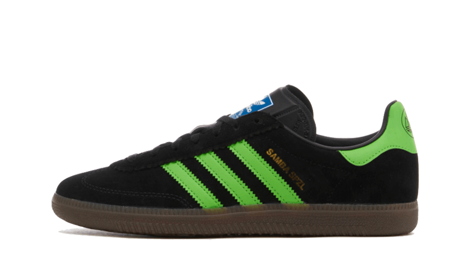 Adidas Adidas Samba Deco SPZL Core Black Lucid Lime - IF5738