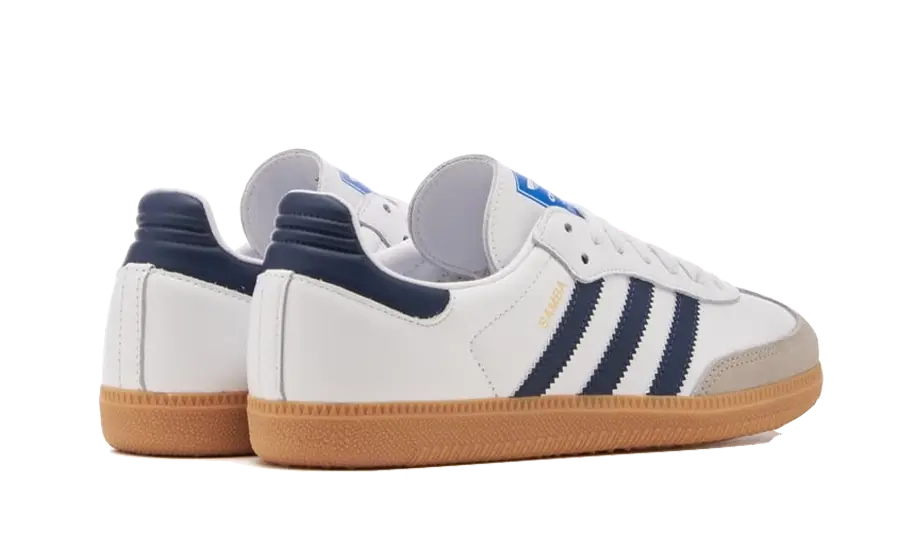 Adidas Adidas Samba OG Cloud White Night Indigo Gum  - IF3814