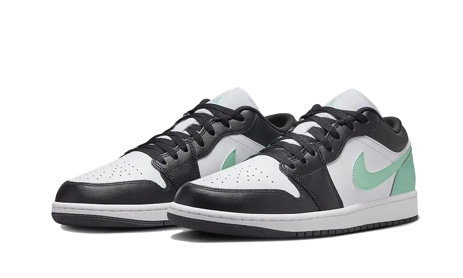 Air Jordan 1 Low Green Glow - 553558-131 / 553560-131