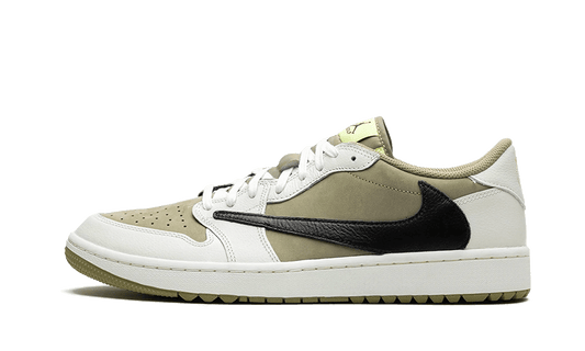 Air Jordan Air Jordan 1 Retro Low Golf Travis Scott Neutral Olive - FZ3124-200