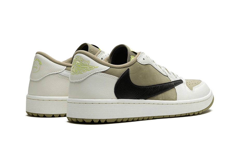 Air Jordan Air Jordan 1 Retro Low Golf Travis Scott Neutral Olive - FZ3124-200